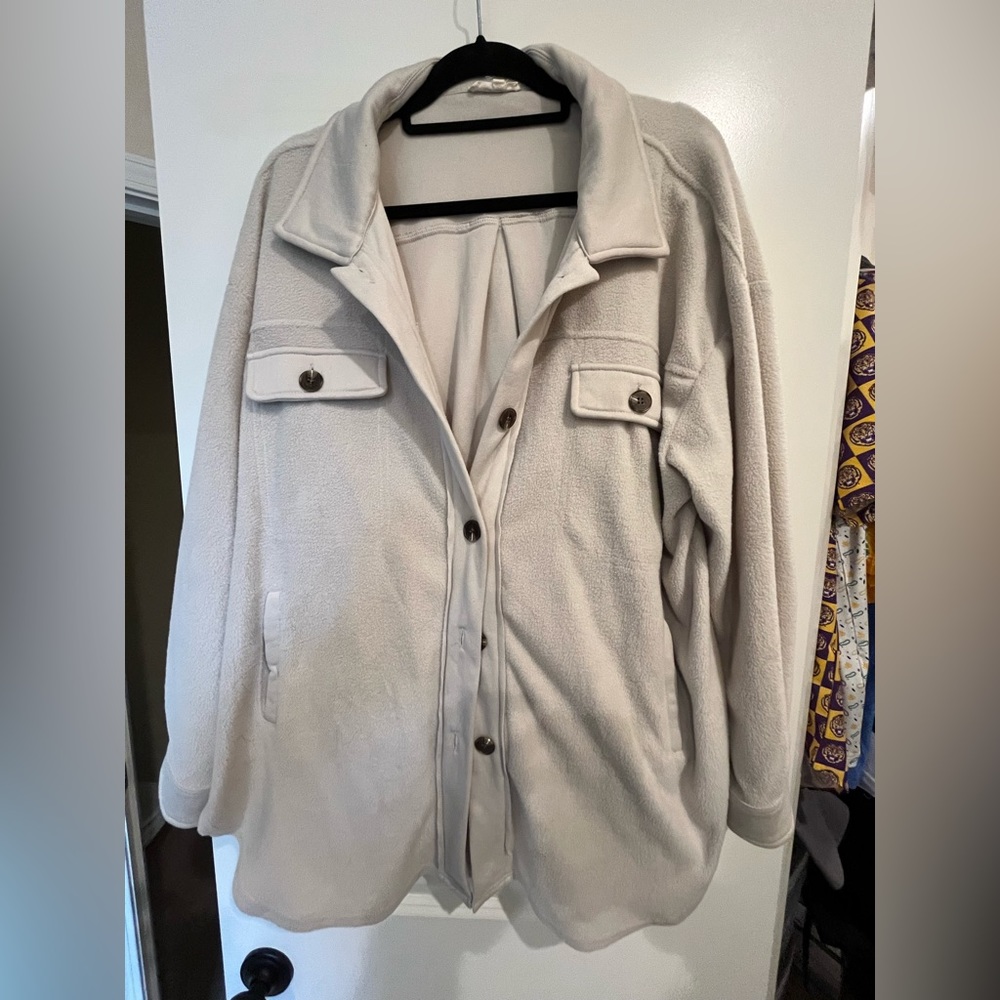 Fleece Shacket